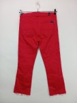 Vorschaubild 3 von Damen Jeans Shorts W30 Rot Fransen Saum
