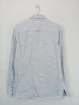 Vorschaubild 2 von Herren Business Hemd Blau Gestreift Gr. 48 M Logo
