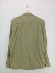 Vorschaubild 3 von Herren Freizeithemd Gr. 48 M Oliv Langarm Button-Down Regular Fit