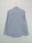 Vorschaubild 3 von Freizeithemd Herren Gr. 48 M Blau Weiß Gestreift Button-Down