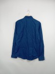 Vorschaubild 3 von Herren Freizeithemd Langarm Hemd Blau Gr. 48 M Casual Logo