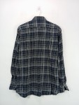 Vorschaubild 3 von Herren Freizeithemd Kariert Blau Langarm Button-Down Gr. 54 XXL