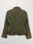 Vorschaubild 3 von Damen Blazer Oliv Casual Gr. 36 S Baumwolle