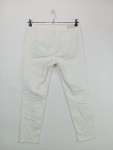 Vorschaubild 2 von Damen Jeans Straight Leg Gr. 40 Weiß Stickerei Fransen