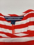 Vorschaubild 3 von Damen Langarmshirt Rot Weiß Gestreift Gr. 38 M Casual
