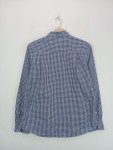 Vorschaubild 2 von Bluse Damen Kariert Blau Gr. 38 M Langarm Casual Baumwolle