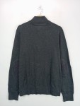 Vorschaubild 7 von Herren Strickjacke Cardigan Grau Gr. 52 XL Baumwolle Kaschmir