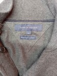 Vorschaubild 2 von Herren Strickjacke Cardigan Grau Gr. 52 XL Baumwolle Kaschmir