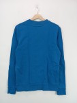 Vorschaubild 5 von Sweatshirt Herren Blau Gr. 48 M Logo Patch Casual Baumwolle