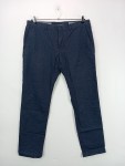 Vorschaubild 2 von Herren Stoffhose Blau Gr. 54 W38 XXL Baumwolle Casual