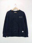 Vorschaubild 2 von Herren Pullover Sweatshirt Dunkelblau Logo-Print Gr. 48 M