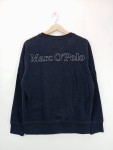 Vorschaubild 3 von Herren Pullover Sweatshirt Dunkelblau Logo-Print Gr. 48 M