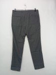 Vorschaubild 2 von Anzughose Herren Business Hose Grau Meliert Wolle Gr. 48 W32