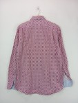 Vorschaubild 2 von Herren Business Hemd Pink Geometrisch Gr. 50 L Langarm