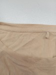 Vorschaubild 3 von Damen Langarmshirt Gr. 42 XL Beige Casual Schriftzug Baumwolle