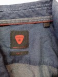 Vorschaubild 3 von Herren Freizeithemd Langarm Hemd Blau Casual Gr. 50 L Baumwolle
