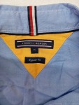 Vorschaubild 3 von Herren Freizeithemd Hemd Gr. 48 M Blau Gestreift Langarm Casual