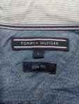 Vorschaubild 2 von Herren Freizeithemd Blau Muster Gr. 50 L Slim Fit Baumwolle