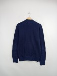 Vorschaubild 5 von Herren Strickjacke Blau Gr. 46 S Reißverschluss Logo Casual