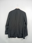 Vorschaubild 3 von Sakko Herren Gr. 106 Grau Nadelstreifen Business Anzug Jackett