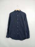 Vorschaubild 2 von Regular Button-Down Freizeithemd Herren Gr. 50, L (41, 42) Blau Kariert