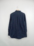 Vorschaubild 3 von Regular Button-Down Freizeithemd Herren Gr. 50, L (41, 42) Blau Kariert