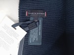 Vorschaubild 3 von Mütze Beanie Blau Baumwolle Kaschmir Rippstrick Logo Herren