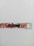Vorschaubild 3 von Damen Gürtel Stoff Mehrfarbig Blumenmuster Länge 97 cm