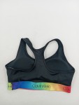 Vorschaubild 2 von Damen Sport BH Performance Schwarz Regenbogen Bund Gr. 36