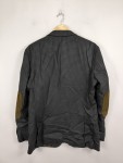 Vorschaubild 2 von Herren Sakko Grau Kariert Gr. 50 L Ellbogen-Patches
