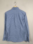 Vorschaubild 3 von Herren Business Hemd Blau Gr. 50 L Button-Down Langarm Baumwolle