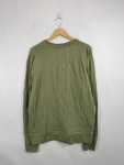 Vorschaubild 3 von Herren Pullover Sweatshirt Grün Logo Print Rundhals Gr. 54 XXL