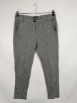 Vorschaubild 5 von Stoffhose Damen Gr. 38 W29 Schwarz Fischgrätenmuster Klassisch
