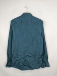 Vorschaubild 2 von Freizeithemd Herren Gr. 48, M Grün Slim Fit Langarm