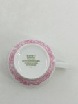 Vorschaubild 2 von Tasse Porzellan Weiß Blumenmuster Klassisch 8 cm