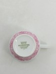 Vorschaubild 2 von Kaffeetasse Weiß Pink Blumenmuster Porzellan Klassisch