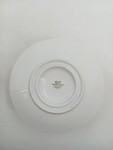 Vorschaubild 3 von Tasse mit Unterteller Porzellan Weiß Blumenmuster Klassisch