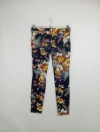 Vorschaubild 2 von Damen Leggings Blumenmuster Gr. 40 Dunkelblau