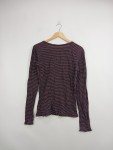 Vorschaubild 2 von Langarmshirt gestreift Gr. 40 Lila