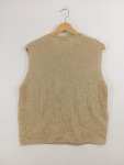 Vorschaubild 2 von Pullunder Weste Beige Rundhals Gr. 36