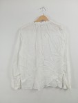 Vorschaubild 3 von Bluse Langarm V-Ausschnitt Weiß Gr. 38
