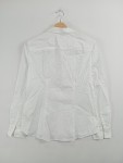 Vorschaubild 3 von Hemdbluse Weiß Gr. 38 Basic Baumwolle