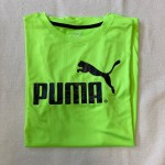 Vorschaubild 3 von Sport T-Shirt Neon Grün Logo Gr. 152 Kinder