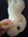 Vorschaubild 2 von Kuscheltier Schaf Lamm weiß Stofftier Knopf