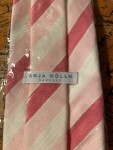 Vorschaubild 3 von Krawatte gestreift Pink Weiß Damen