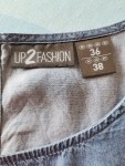 Vorschaubild 2 von Damen Jumpsuit Viskose blau casual Reißverschluss Gr. 38