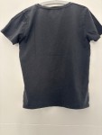 Vorschaubild 2 von T-Shirt Damen Schwarz Gr. 36/S Casual Baumwolle Schriftzug Logo