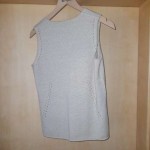 Vorschaubild 2 von Pullunder Wolle-Seide-Mischung Lochmuster Beige Gr. 38