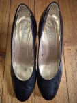 Vorschaubild 2 von Damen Pumps Gr. 38 Schwarz Elegant Business Schuhe