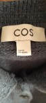 Vorschaubild 5 von Damen Strickjacke Kurzarm Cardigan Blau Gr. 34/XS Wolle